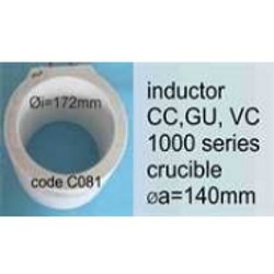Индуктор  VC/CC/GU1000 и TF2000 диаметр тигля 140 мм INDUTHERM 50015010 - фото 15187