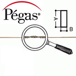 Пилки по воску PEGAS №2      ( 0,96мм )