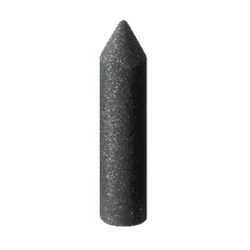 Резинка  силикон.     черная  конус  24х6 мм   №220 S6m - фото 18644
