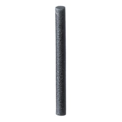 Резинка  силиконовая цилиндр-стержень   черная  20х2 мм №62