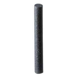 Резинка  силиконовая цилиндр-стержень   черная  23х3 мм №63 - фото 18689
