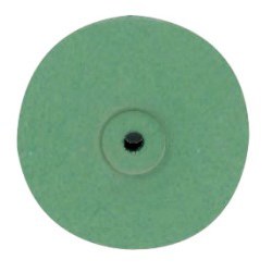 Резинка д/золота  зеленая  линза  22 мм AU-LS22m