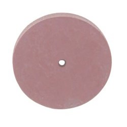 Резинка д/золота темно-розовая  диск 22х3 мм AU-R22sf