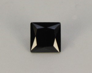 Черный кубик циркония квадрат принц. -  3х3 - фото 20419