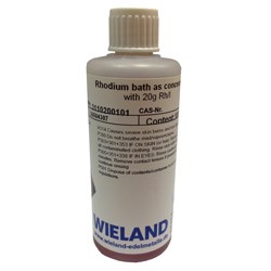 яяЭлектролит родирования для ванны, белый-яркий WILAPLATE BrightRhodium, 2 г Rh /100мл. Wieland  - фото 21327