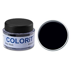 Эмаль COLORIT непрозрачный глубокий черный Deep Black, 18 гр.