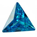 Аквамарин  шпинель треугольник 10х10х10  - фото 12382