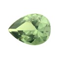 Зеленый турмалин шпинель груша 8х6 - фото 15058