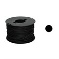 Шнурок каучук Ф 2,0 мм черный - фото 20747
