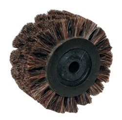 Щетка Торжок  №2  70х15 мм. 3-х рядн. (волос темная-мягкая) - фото 10818