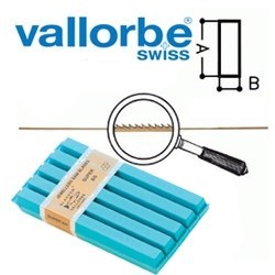 Пилки Vallorbe № 8/0 (0,16 мм)  (к-т - 10 пилок) - фото 11889