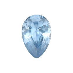 Аквамарин  шпинель груша 8х6 - фото 12350