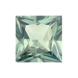Зеленый турмалин шпинель квадрат принц. 8х8 - фото 15061