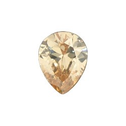 Шампань кубик циркония груша  8х6 - фото 20474