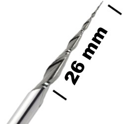 Фреза BITSBITS TEB10-004DC , 0.1 мм, 10 град, удлиненная, шарик - фото 22005