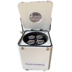 Галтовка центробежная LX-6L c 4 вертикальными барабанами - фото 22207