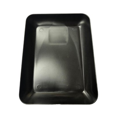 Лоток для камней прямоугольный 110х90 мм (черный) - фото 25492