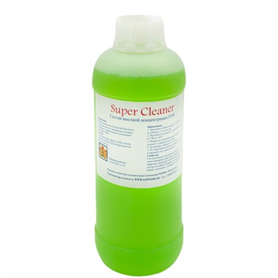 Шампунь - концентрат для УЗВ SUPER CLEANER уп. 1 л (блескообразирующий) - фото 26867