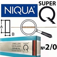 Пилки  SUPER Q   № 2/0   ( 0,26мм ) 