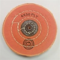 Круг муслиновый оранжевый 102х4х50  PQ