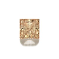 Шампань кубик циркония квадрат принцесса - 4,0х4,0 мм Signity