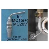 Разъем с держателем тигля для MC15 (+), MC20V INDUTHERM 13400022