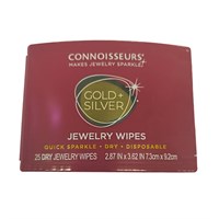 Салфетки Connoisseurs 1051 одноразовые для чистки ювелирных изделий (25шт.)