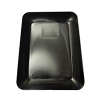 Лоток для камней прямоугольный 110х90 мм (черный)