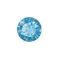 Голубой фианит "Арктик" (TCF) круглый - SWAROVSKI GEMS 2,25 - фото 11117