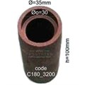 Фильера СС400-420, трубка, Ф20/Ф15 мм, 35 мм, INDUTHERM 10320200, НАРУЖНАЯ ЧАСТЬ 10310 - фото 11872