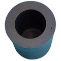 Тигель VC500-650V, графитовый, 170 куб.см, литьевой, стенка - 14 мм d=8 мм INDUTHERM - фото 19636
