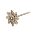Крацовка зубчатая щетинн. серая-средняя Ф19 н/д №98 ORO GEZA 100 - фото 24758