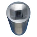 Изложница-квадрат 22х22 мм VTC (графит) INDUTHERM 10652222 - фото 25039