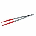 Пинцет с пластиковыми накладками S-468-12 300 мм - фото 9092